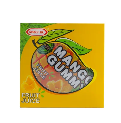 HACCP/BRC Certificate peach and mango Peeling gummy candy Jelly fruit Casings gummy candy