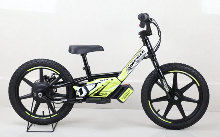 18V 100W 16 inches wheel Children Electric Balance Bike for 3-7 years old Children with 18V 5.2A Lithium Battery running bike