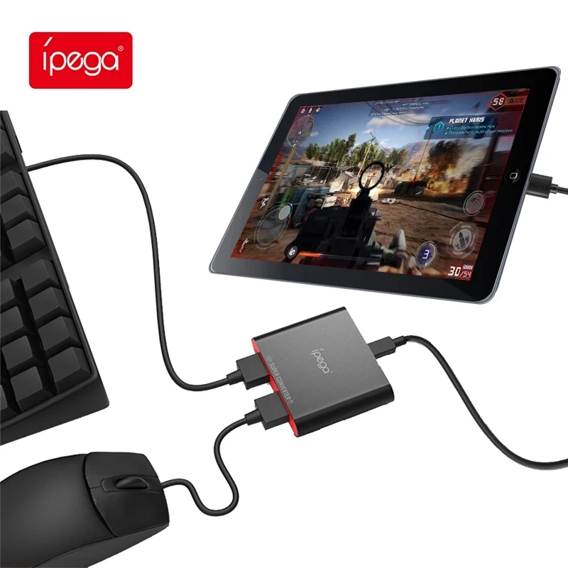 IPega PG-9116 Адаптер конвертера для игровой клавиатуры и мыши для PUBG мобильного игрового контроллера FPS шутер аксессуары для игр джойстик