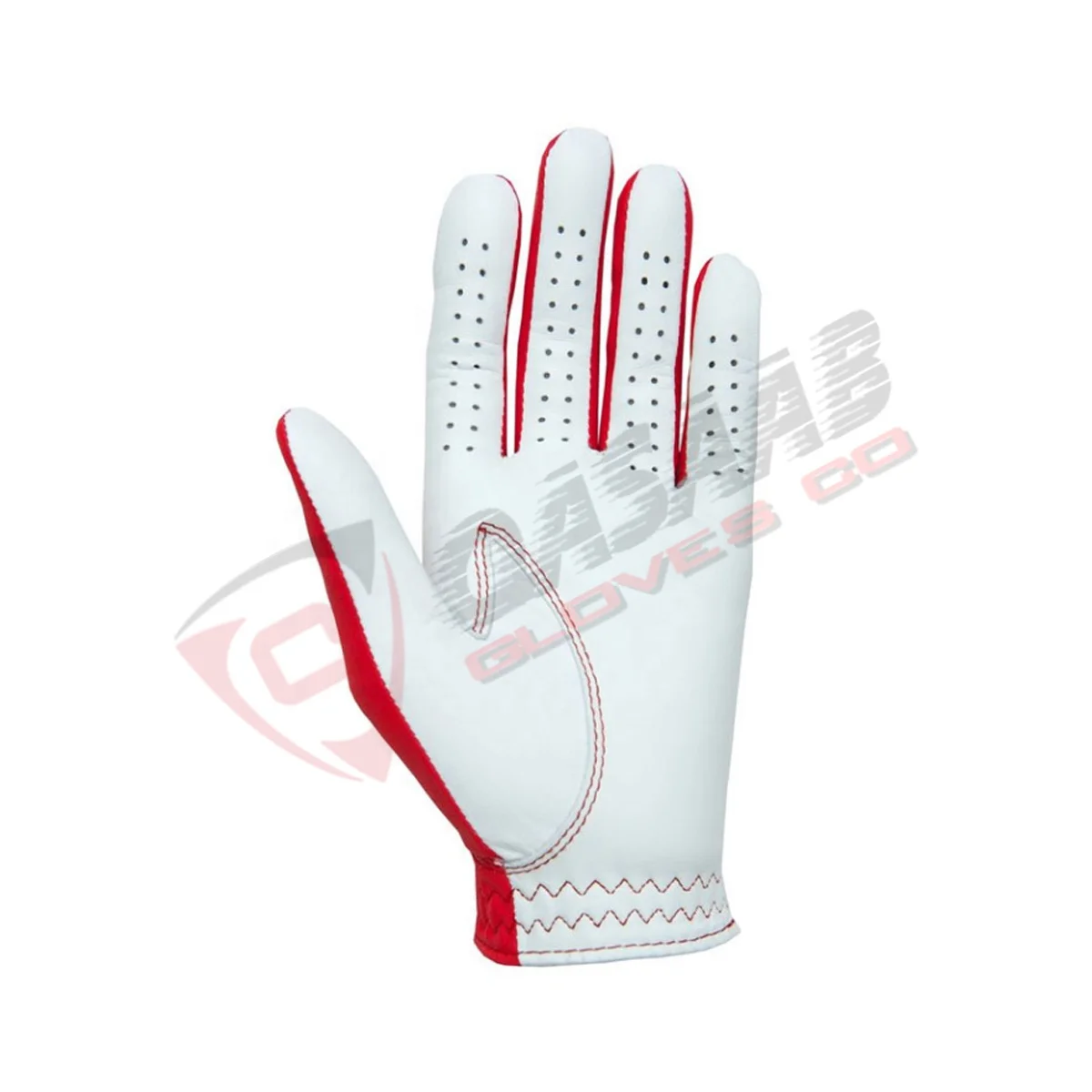 Customized-Logo High Quality Left-Or Right-Hand Pu Leather Golf Gloves High Quality Cabretta-Leather Golf Gloves