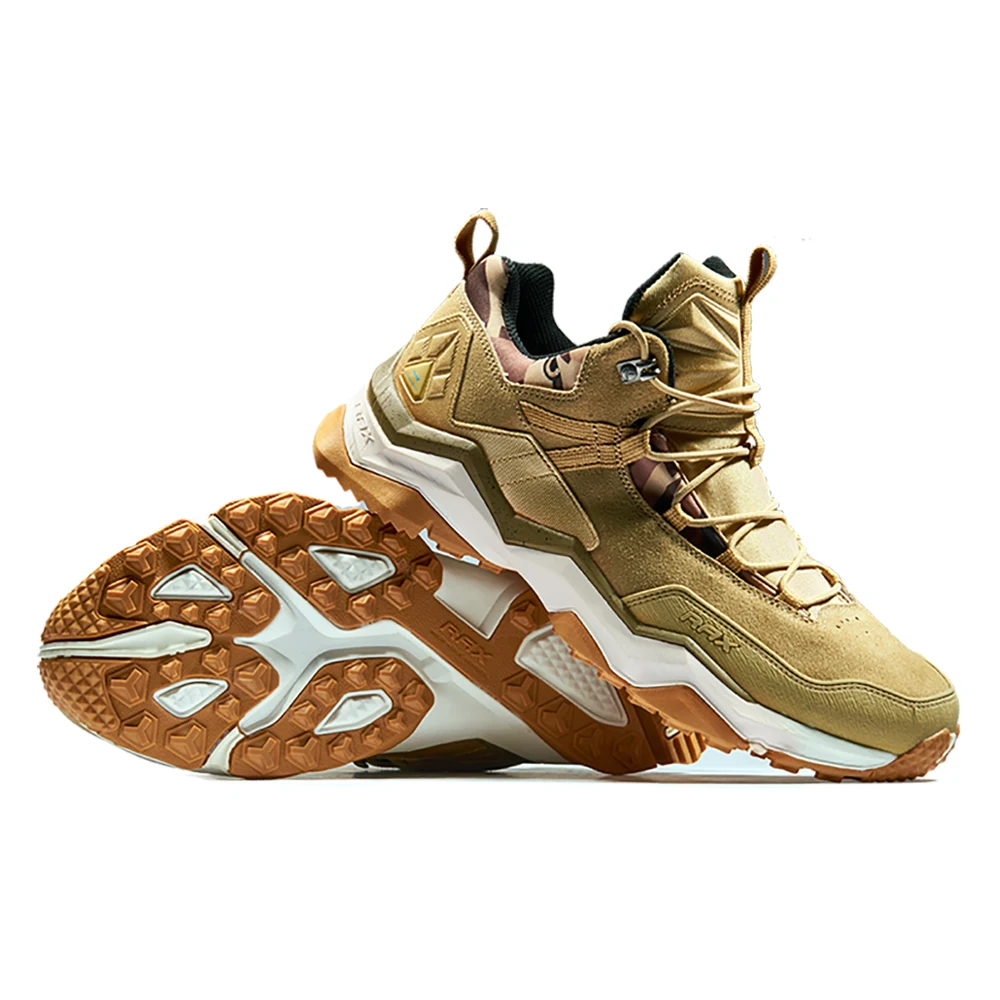 
RAX Men Hiking Shoes Water Repellent Anti Slip Camping Boot Backpacking Trekking Boots Outdoor Walking Shoes 