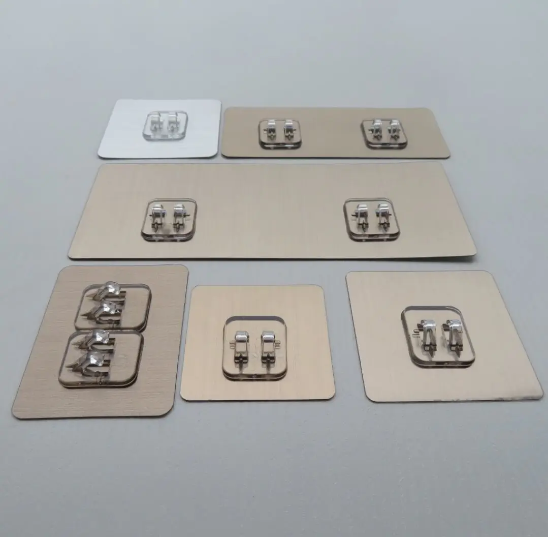 Заводская оптовая продажа можно настроить крюк 20 кг несущий любой стиль прочный крючок без штамповки настенный клейкий