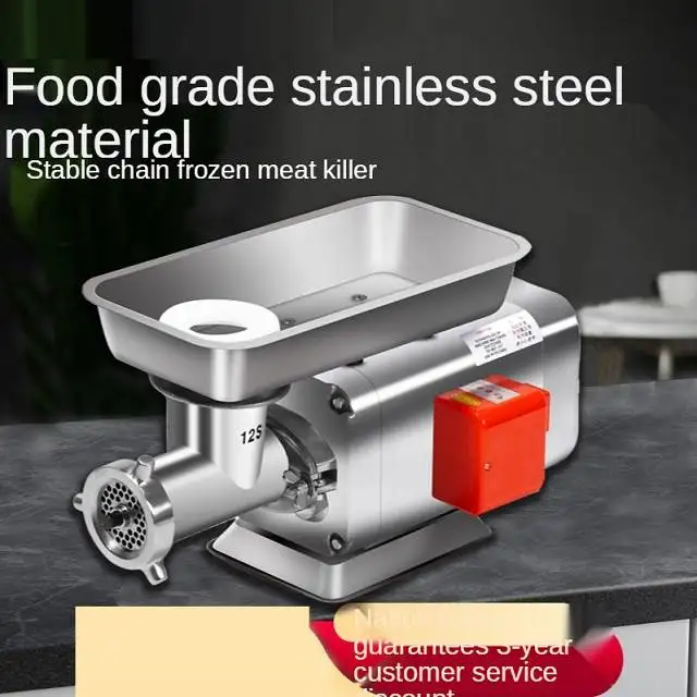 Meat Slicer Meat Strip Cutter/industrial Meat Grinder Machine/frozen Meat Cubes Cutting Machine
