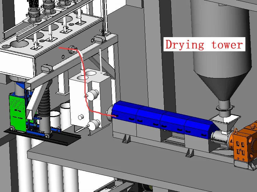 PET Melt Filter/CPF/ Continuous Polymer Filtration Machine for PSF Line With High Quality