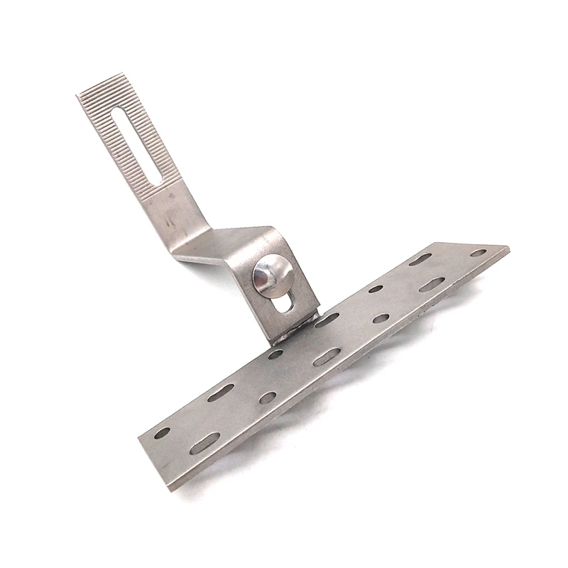 China Factory SUS304 Stainless Steel Solar related products bracketing adjustable Roof Tile Hooks bracket