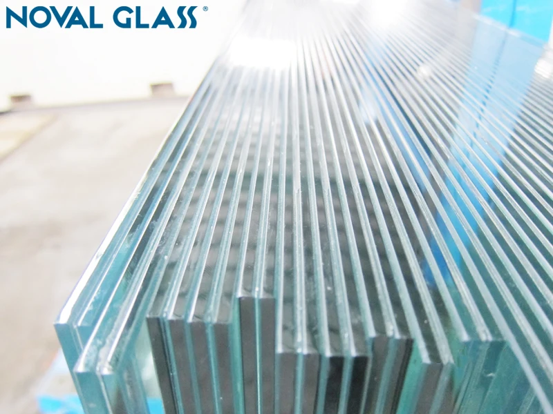 Clear Tined Laminated Glass Temperable Doors