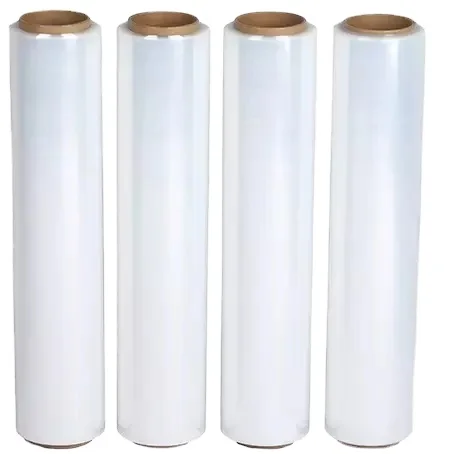 Asia Packing Material PE Plastic Casing Hand Stretch Wrap Film Roll Pallet Wrapping Film