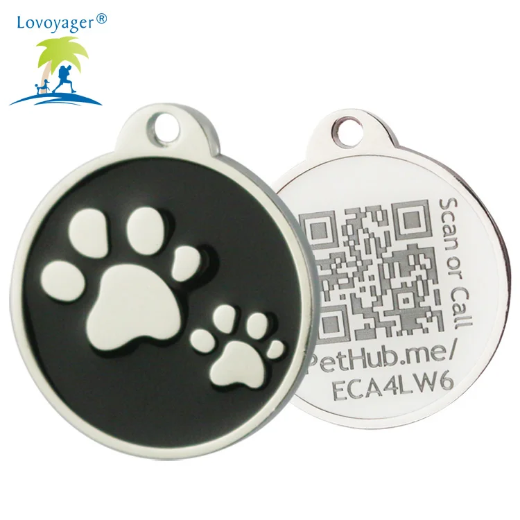 QR-код NFC-метка для домашних животных эпоксидная RFID-метка с блистерной картой