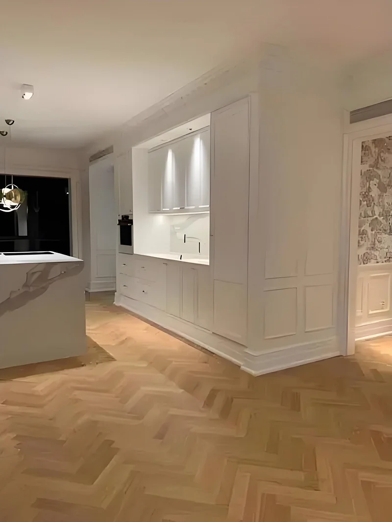 CE Certified Modern Glue Indoor Bamboo Decorative Panels Waterproof Parquet Flooring Environmentally Friendly Household Use