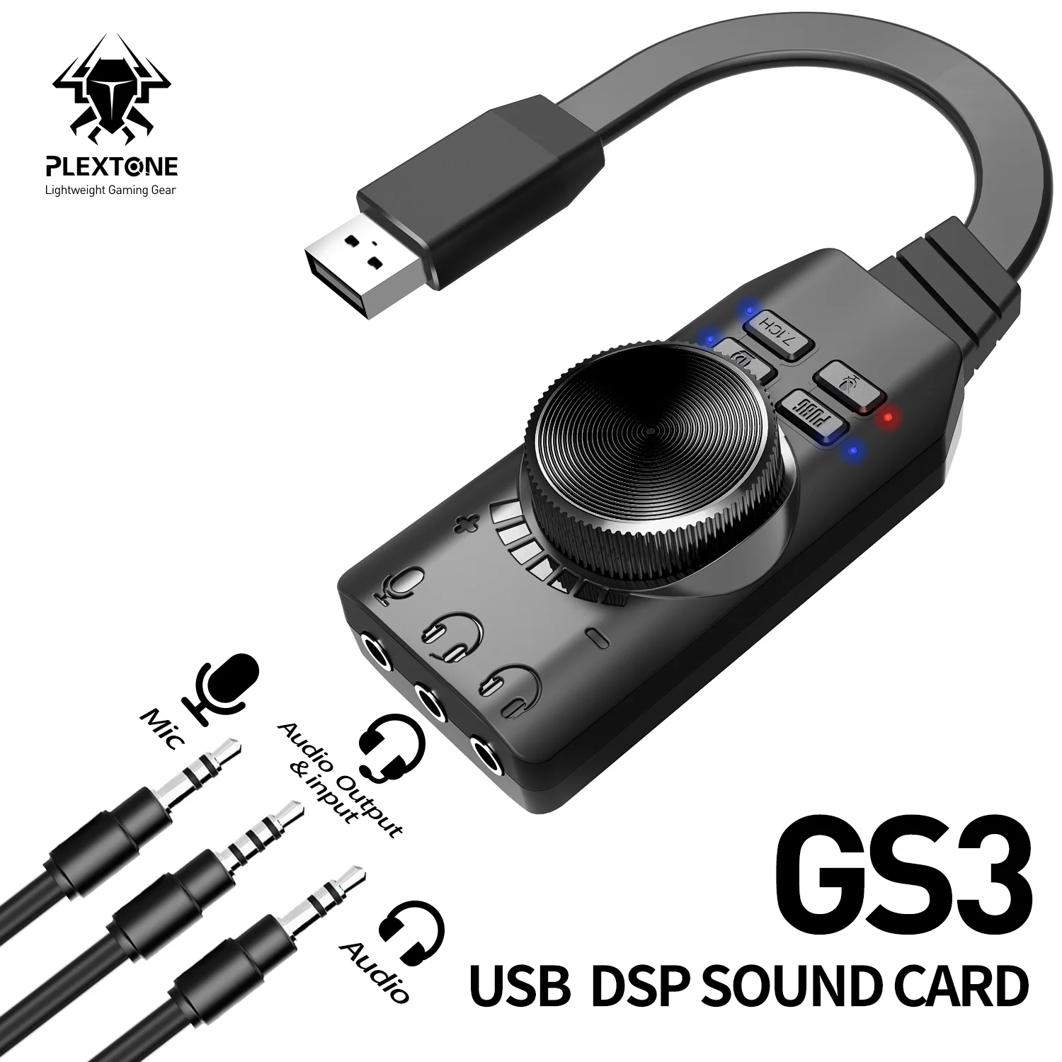 Универсальная внешняя Игровая USB Звуковая Виртуальная 7 1 креативная usb звуковая карта каналов адаптер для
