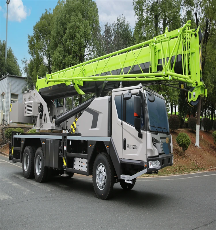 New ZTC250A562 Truck Crane 25T 35T 50T Mobile Crane with 5 Section Boom for Sale