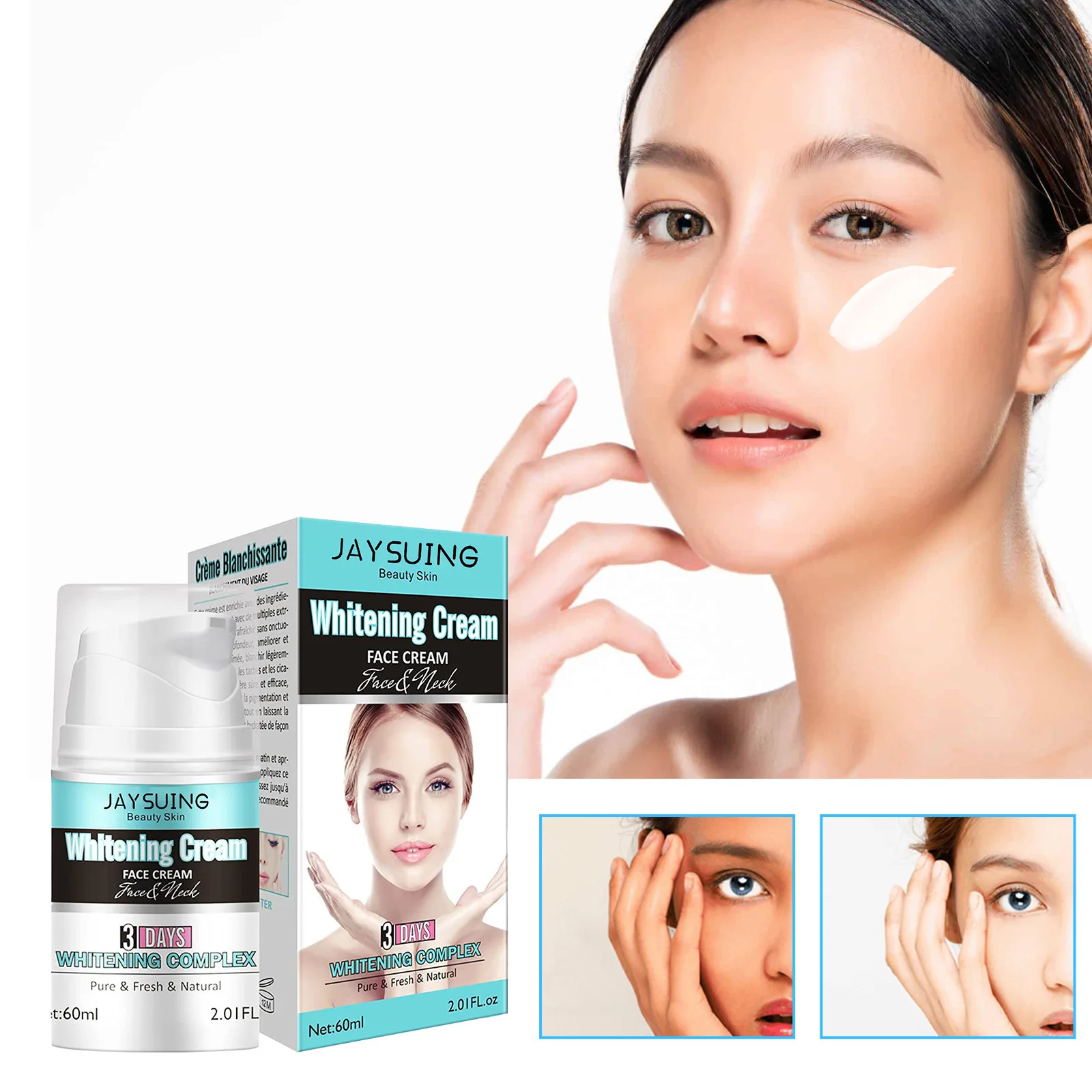 High Quality Body Whitening Cream Natural Moisturize Whitening Facial Cream