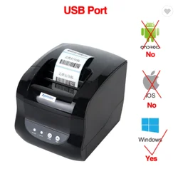 Xprinter 365 все-в-одном 3 дюймов этикетки штрих-кода принтер для печати наклеек тегов печать