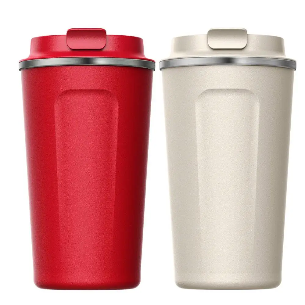 Seaygift custom 510ml heated double walled vacuum coffee mug portable insulated coffee mug best seller product