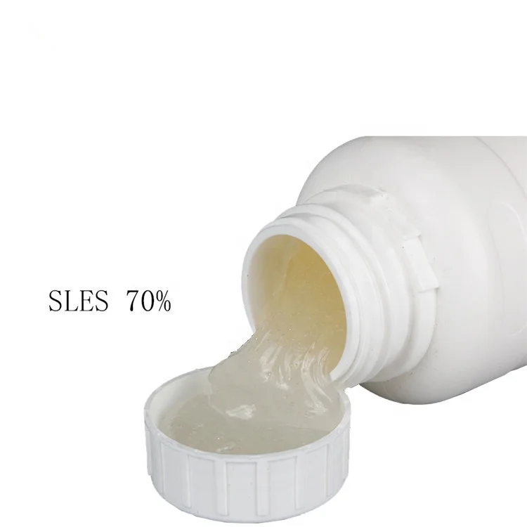 
High Quality Sles N70 Sodium Lauryl Ether Sulfate Chemicals For Making Liquid Soap 