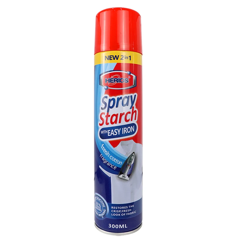 2023 HERIOS Hotsale Product Best Spray Starch Easy Use Ironing Spray Starch 300ML