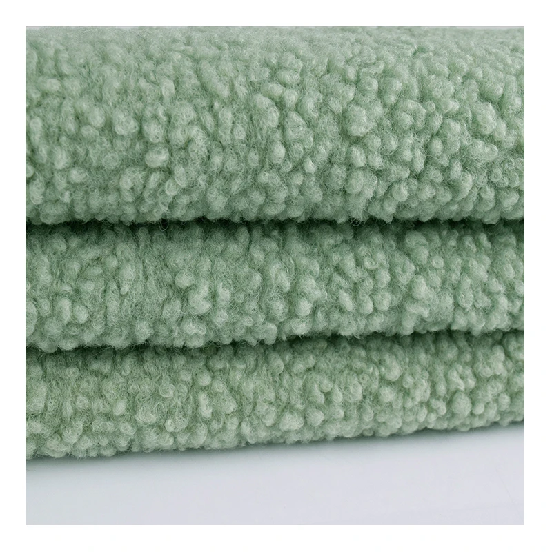 
Altai large grain cashmere Tedi fabric plush 
