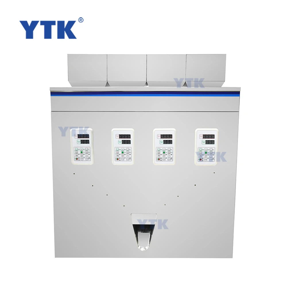 semi automatic coffee spices food tea sugar and rice powder granule particle can jar glass bottle weight filling machine