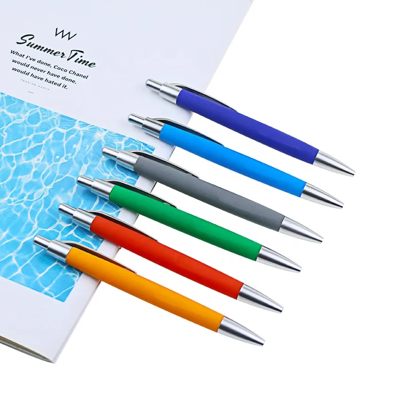 Plastic ballpoint pen Advertising pen Customizable logo