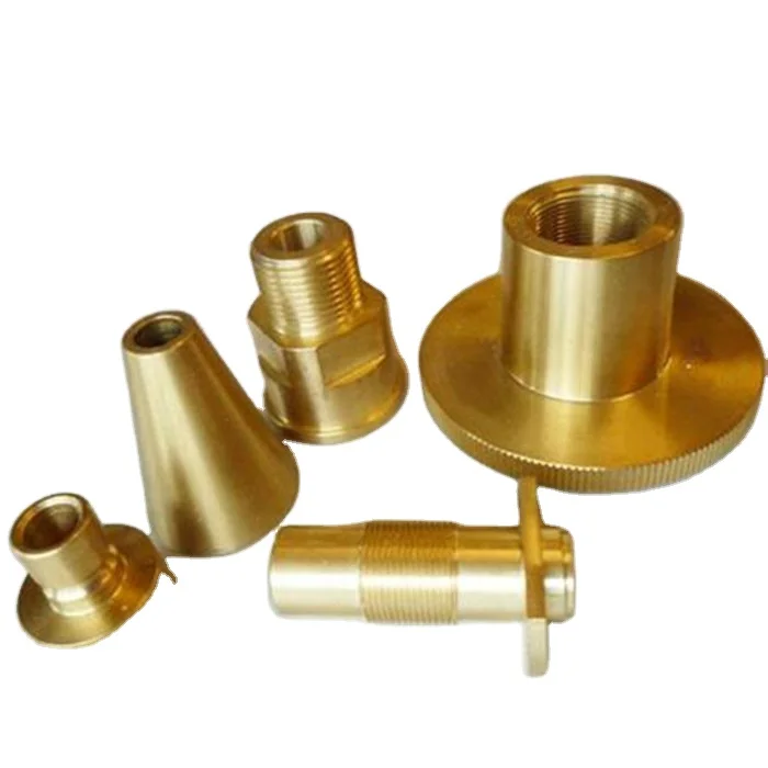 Factory Price cnc machined customized brass nut hex brass insert nut with DIY Logo for Pipe Tube