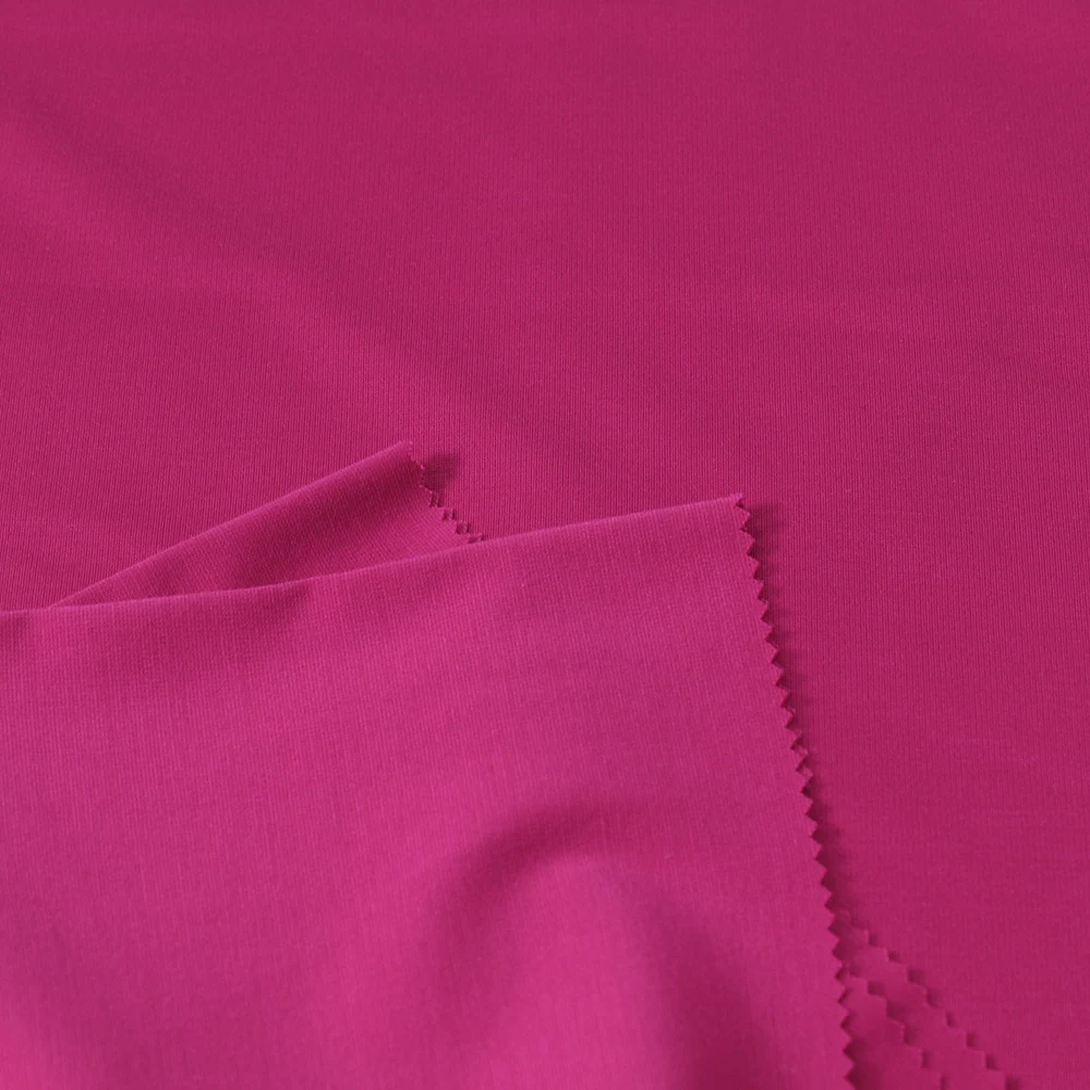 Высокое качество 50S Tencel Roma Siro 210gsm Nylon26 % Rayon68 Spandex8 однотонная окрашенная трикотажная ткань для футболки поло