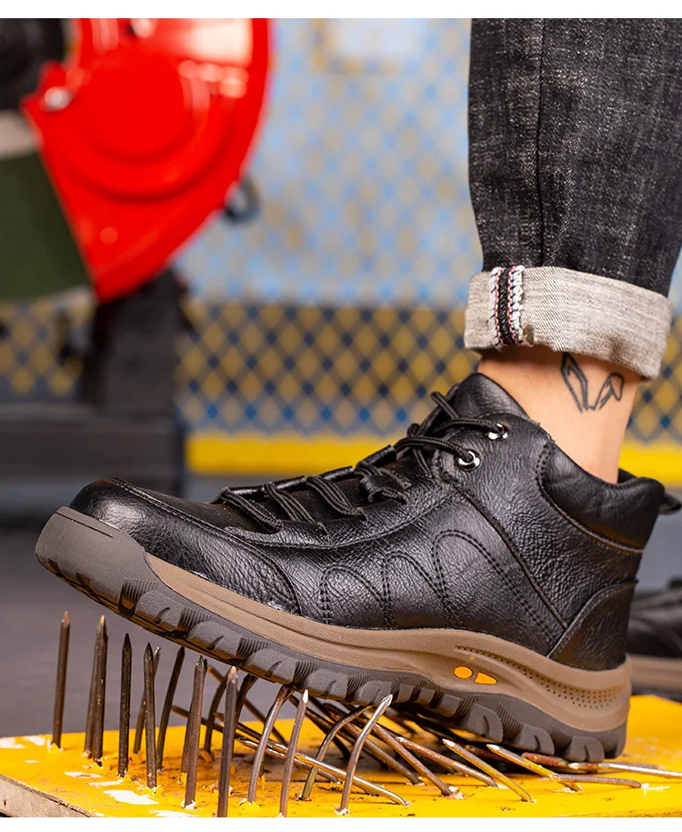 Construction Work Steel Toe Safety Boot