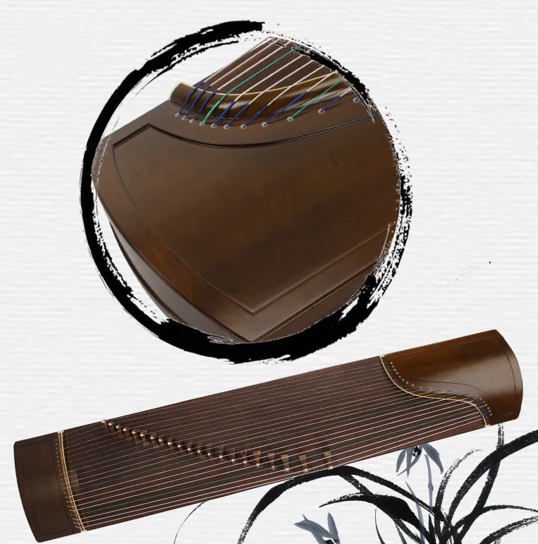 21 string nanmu  Guzheng instrument chinese zither solid wood  instrument