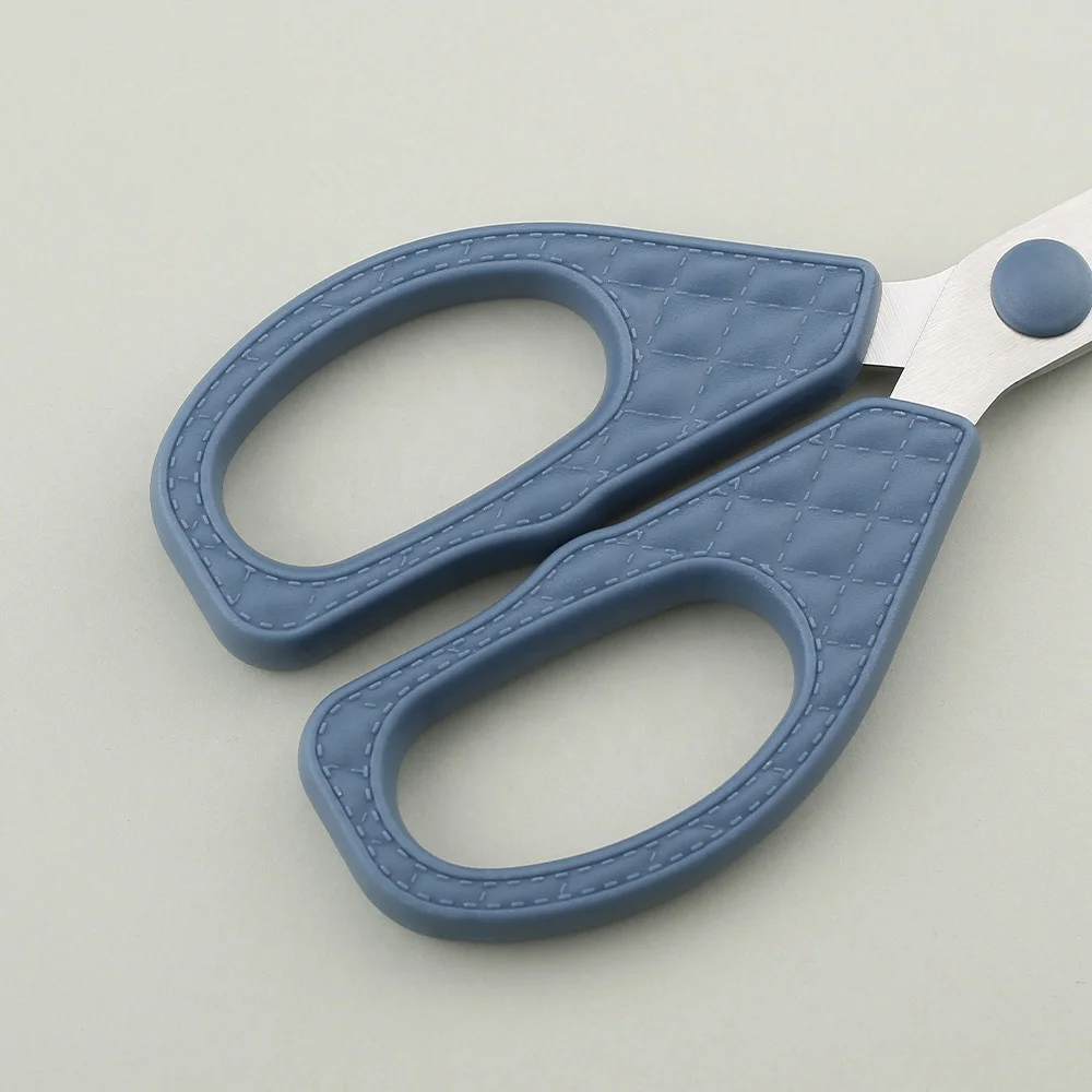 Factory Wholesale School Student Paper Scissors Sewing Fabric Kids Paper Shears Stainless Steel Household Children Scissors