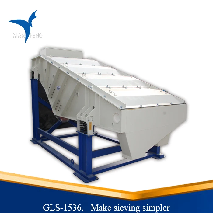 GLS1536-1 Вибрационный экран Morgensen передовая технология не засоряющая чтобы обеспечить производительность 80 тонн в час