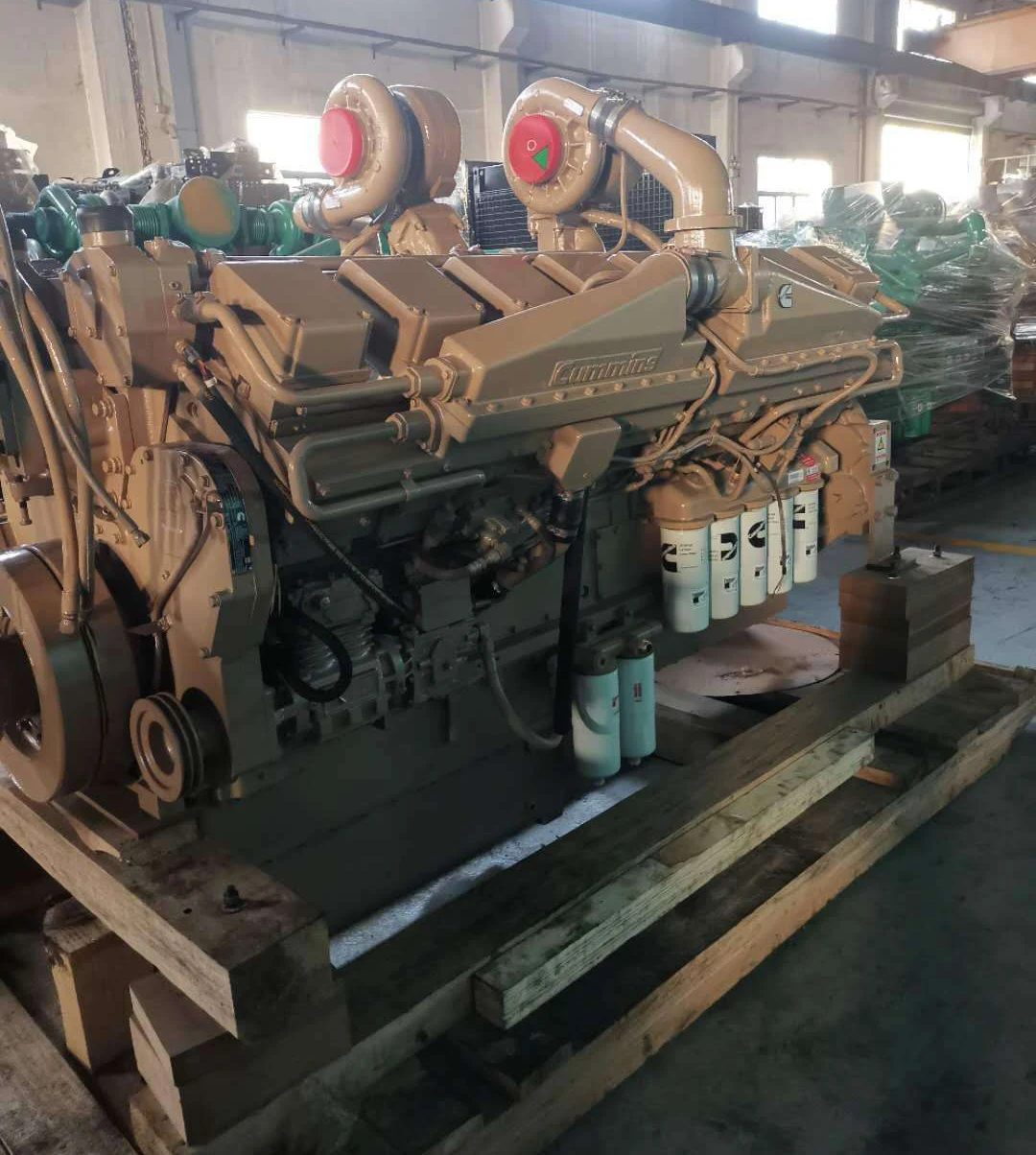  Оригинальный Cummins dcec дизельный двигатель KTA50-C1600 SO60225 для строительной техники БелАЗ 75131