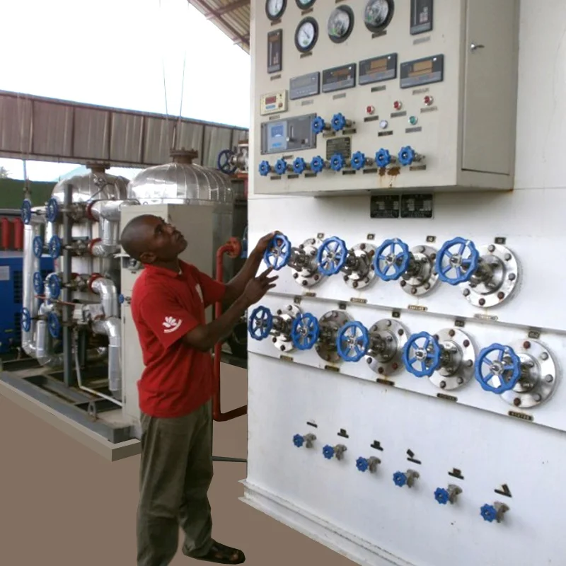 High purity gaseous oxygen generating plant with oxygen cylinder filling system for sale