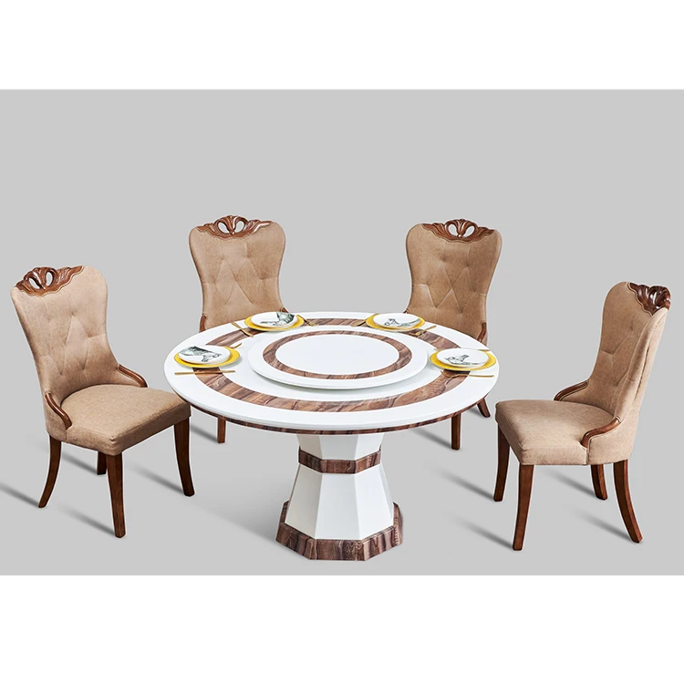Ekintop new design modern oval dining table white 12 seater