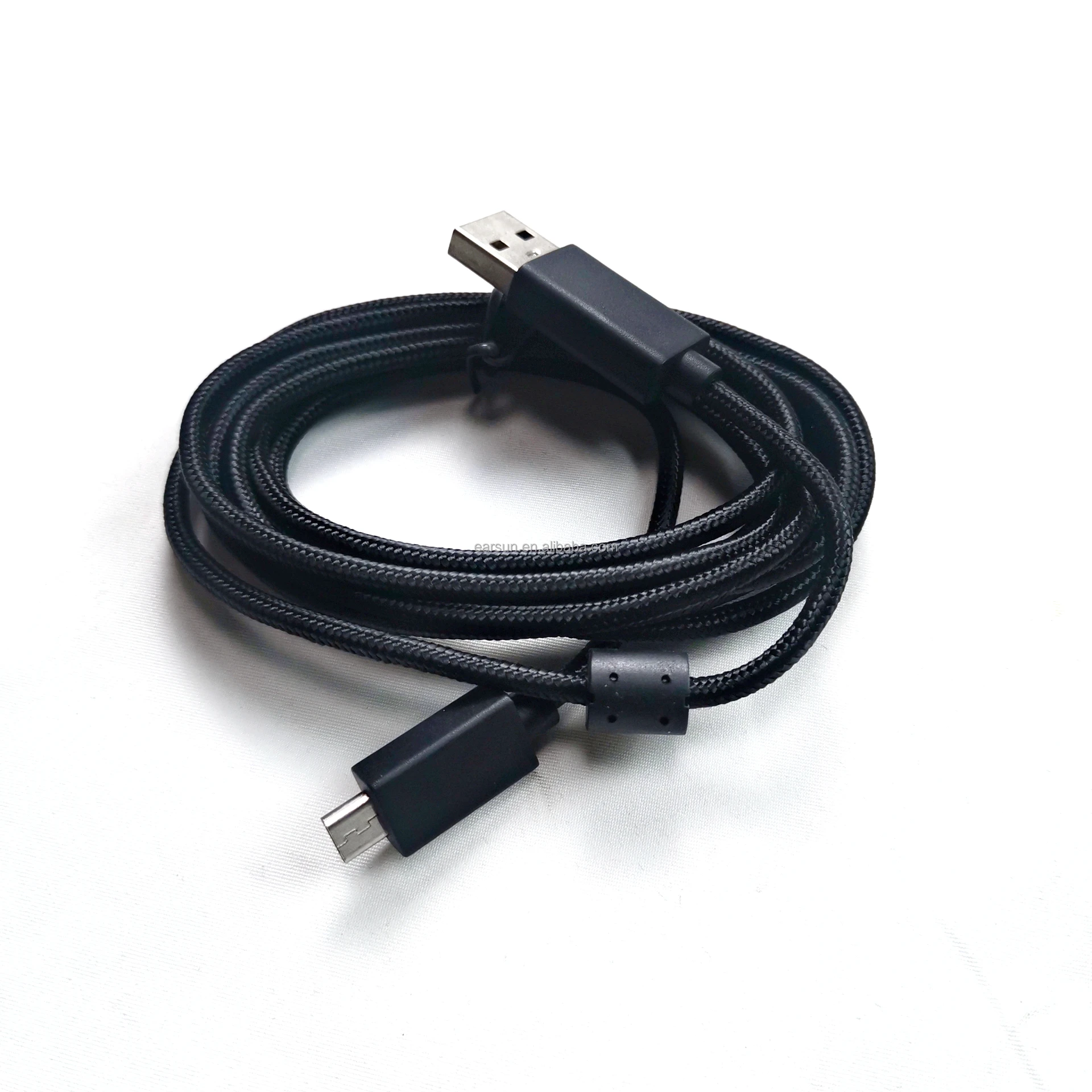 Free Shipping USB Audio Nylon Cable for Logitech G633 G933 G633s G933s Headphones