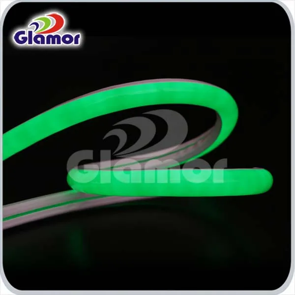 Хит продаж IP 65 Неоновая Гибкая 14*15 мм цветная художественная лампа светодиодное освещение 9 Вт D-образная декоративная с CE CB