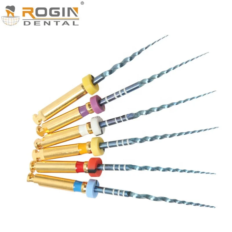 Engine use Niti Flexi Flexible Blue Super Endo Files for curved root canal