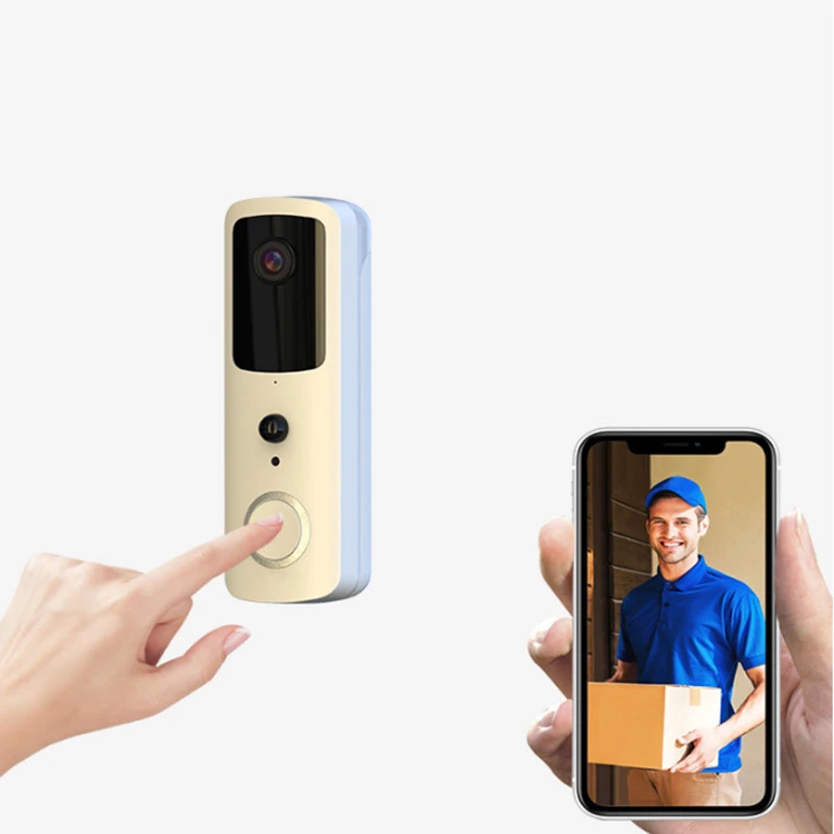 1080P HD APP Battery Powered Doorbell 720P Two Way Audio Wifi Wireless Video Camera With Real Time Voice