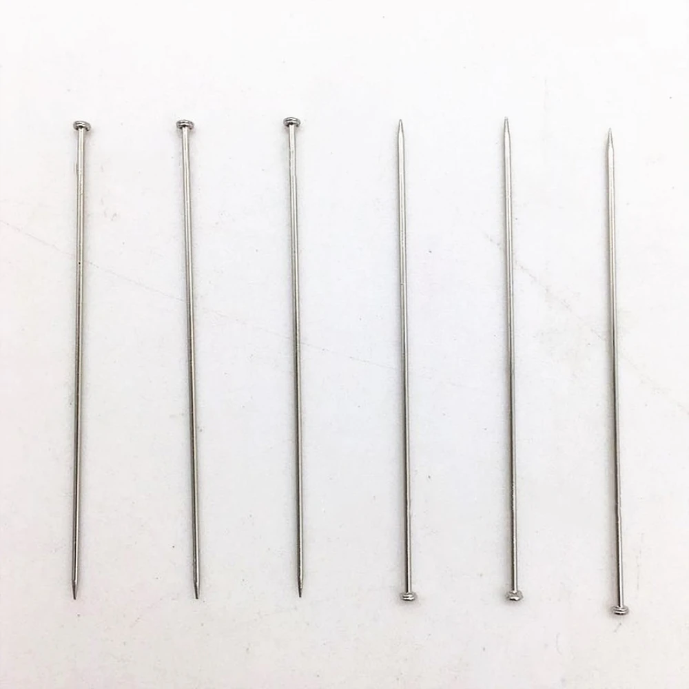 300 шт. прямые булавки из прочной нержавеющей стали швейные с пластиковой коробки великолепные атласные для изготовления ювелирных изделий шитья