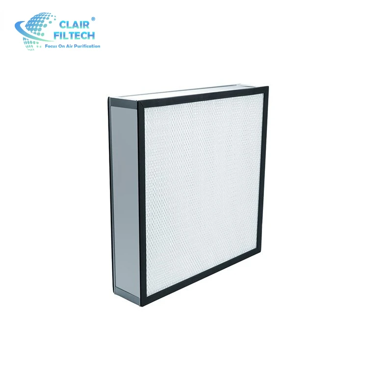 Pleat HEPA Filter  E11/E12/H13/H14 Medium HEPA automotive coatings sturdy structure air purifies