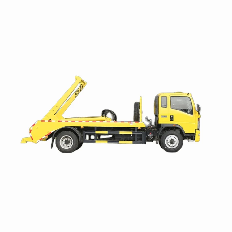 China 3.5ton Garbage Bin Truck, Compactor Garbage Truck, Mini Side Loader Garbage Truck