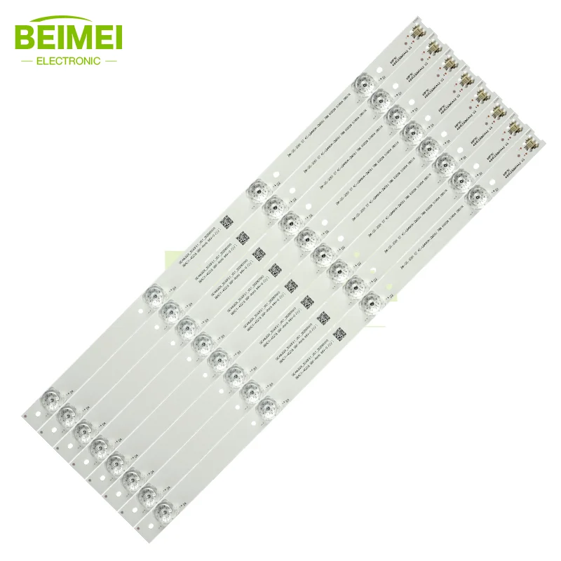 TCL D49A620U 49P3 4 leds 6V 8pcs/set led backlight49HR330M04A2 V3 49P3C GIC49LB29-3030F2.1-V0.1 TV led backlights