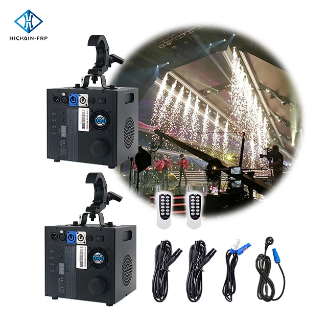 Ice Waterfall Fireworks Spark Machine Cold Pyro Water Fall Cold Spark Machine