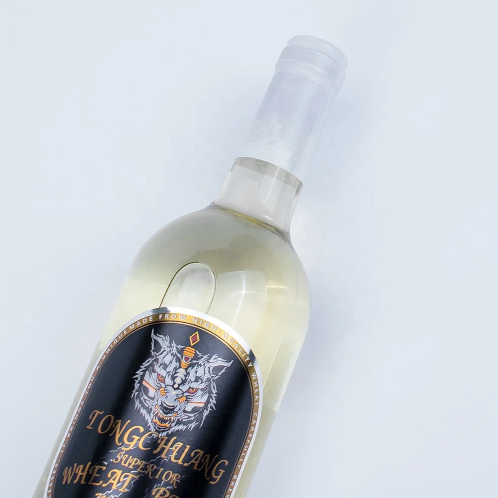 Waterproof Beer Glass Bottle Label Gold Foil Private Brand Designer Custom Rapid Delivery Wine Label For Packaging