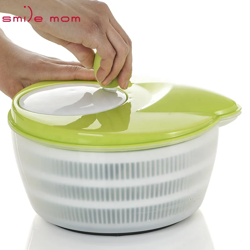 Пластиковая Сушилка для овощей и салатов Smile mom 4 л инструмент салата с удобной