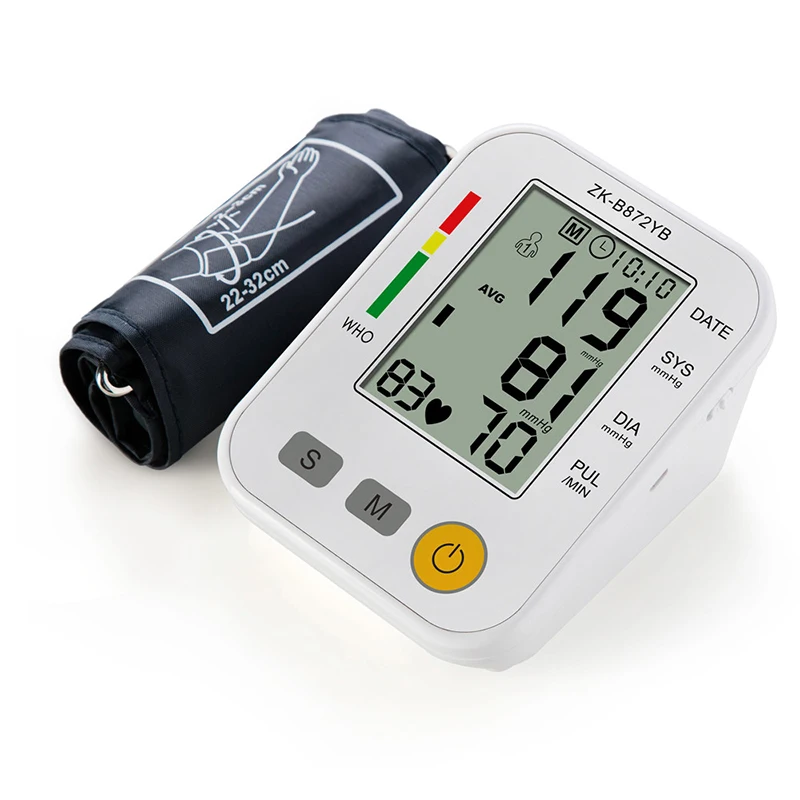 FOB Price Blood Pressure Monitor Electronic Sphygmomanometer Digit tensionmetro-digit Manufacturer for Tonometer Free Sample