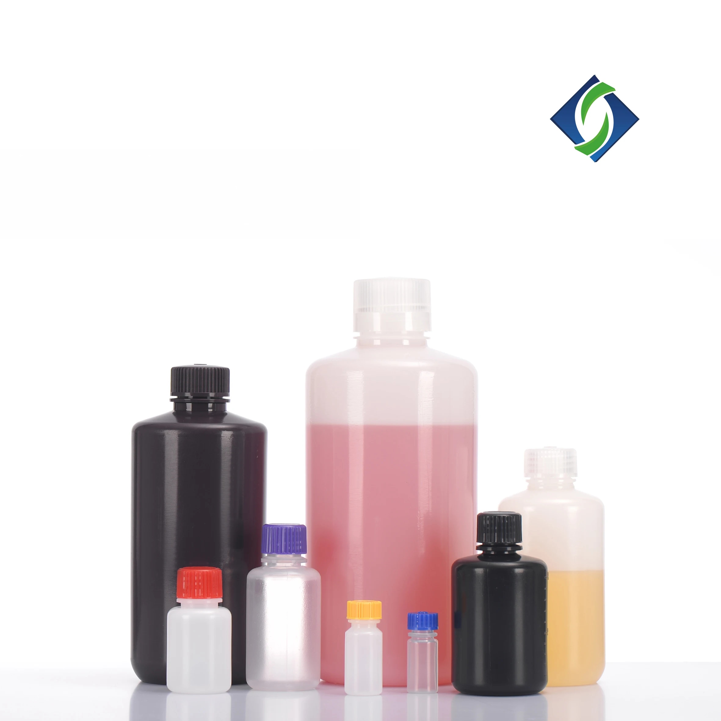 Small Large 4ml-1000ml PP HDPE Plastic Reagent Bottle Narrow Wide Mouth Screw Cap Laboratorial Factory Chemical Medicine