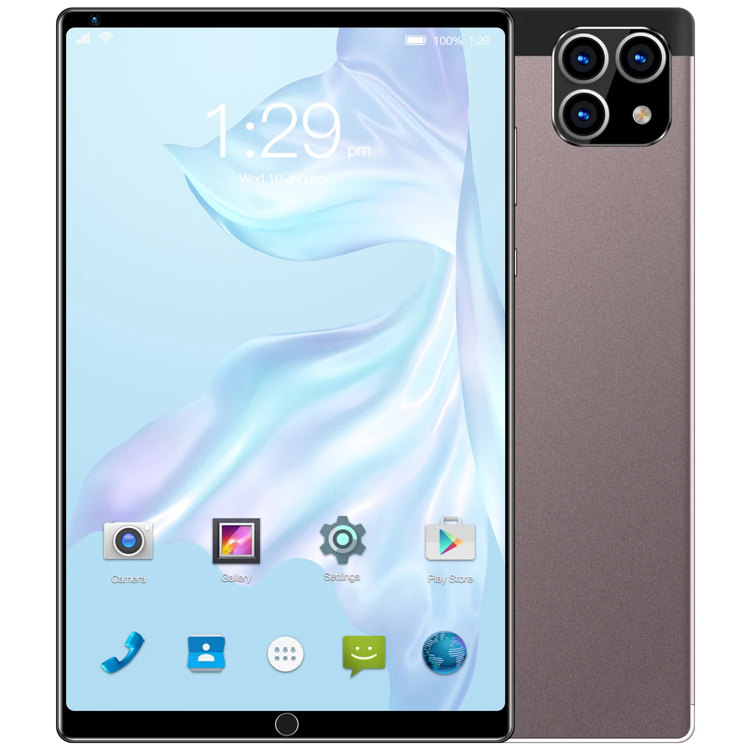 Детский планшет K10 8 дюймов ОЗУ 12 Гб + ПЗУ 640 Android 0 двойная карта Wi-Fi GPS 4G 5G LTE