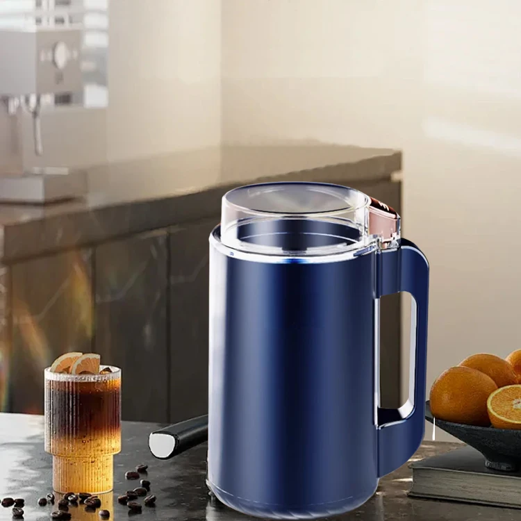 Small Portable Electric Coffee Bean Spice Grinder Stainless Steel 8 Blade Grinder