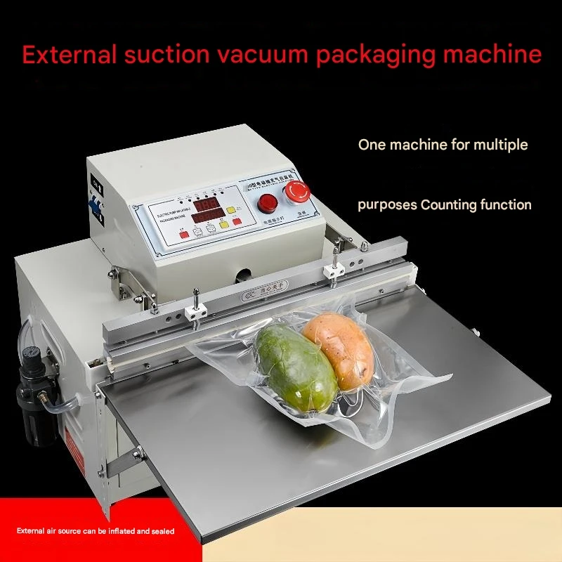 electric vacuum sealer High efficiency Easy to operate Fully automatic vacuum pack food sealer