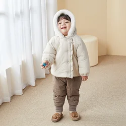 Warm Hooded Ropa De Bebes Outwears Baby Boy Coats And Jackets Winter Coats For Babies 18 Months