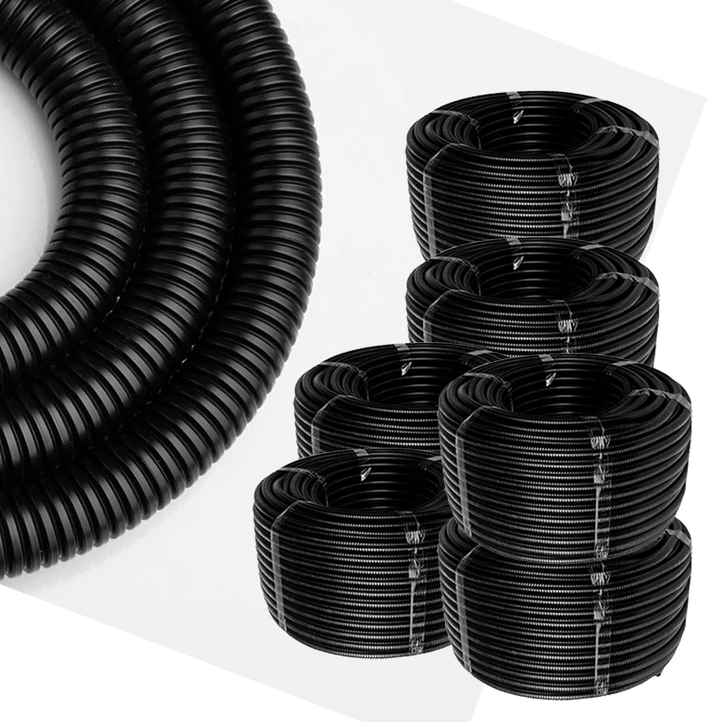 FYX-PK-15.8 Cheap factory price cable wire conduit pipe nylon pe plastic tube flexible pa hose pp corrugated AD15.8mm